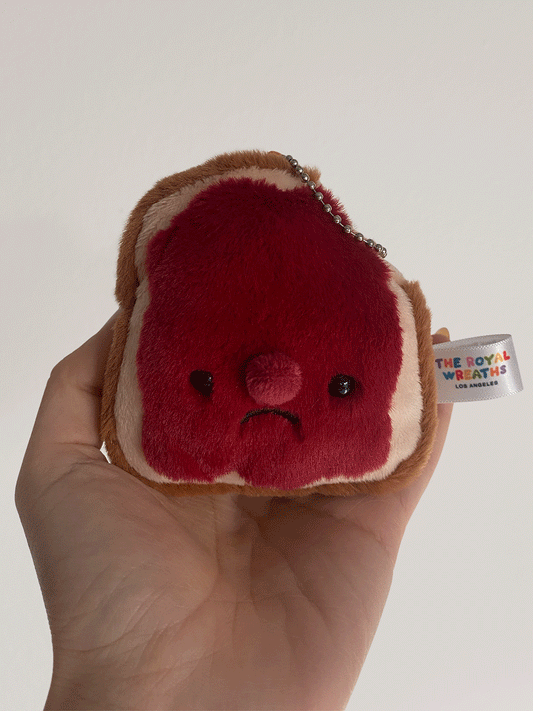 Forgotten Half-Eaten Jelly on Toast