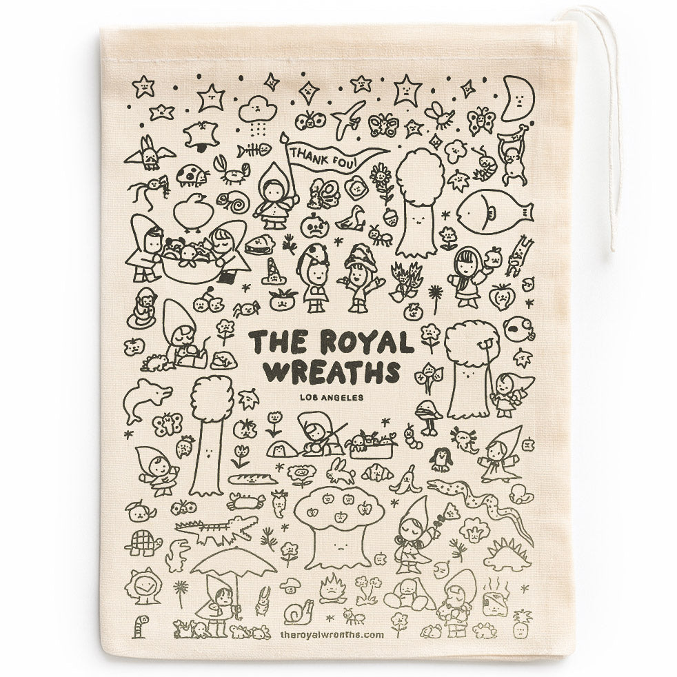 Free Ink-Stamped Royal Keepsake Dust Bag