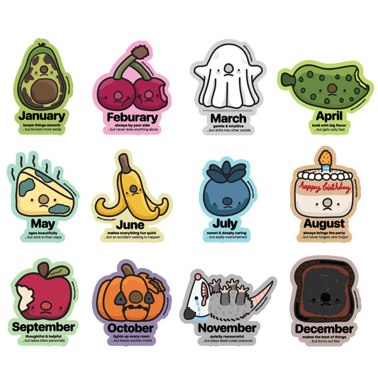 Forgotten Month Sticker