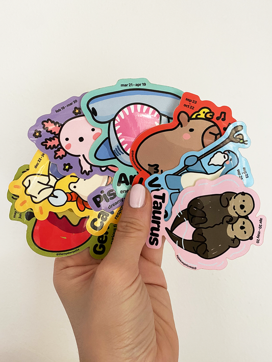 Zodiac Friends Stickers