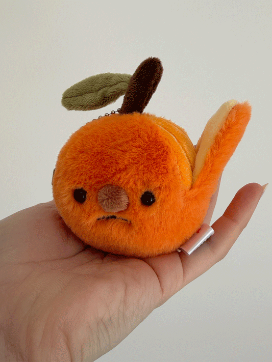 Forgotten Half-Peeled Orange