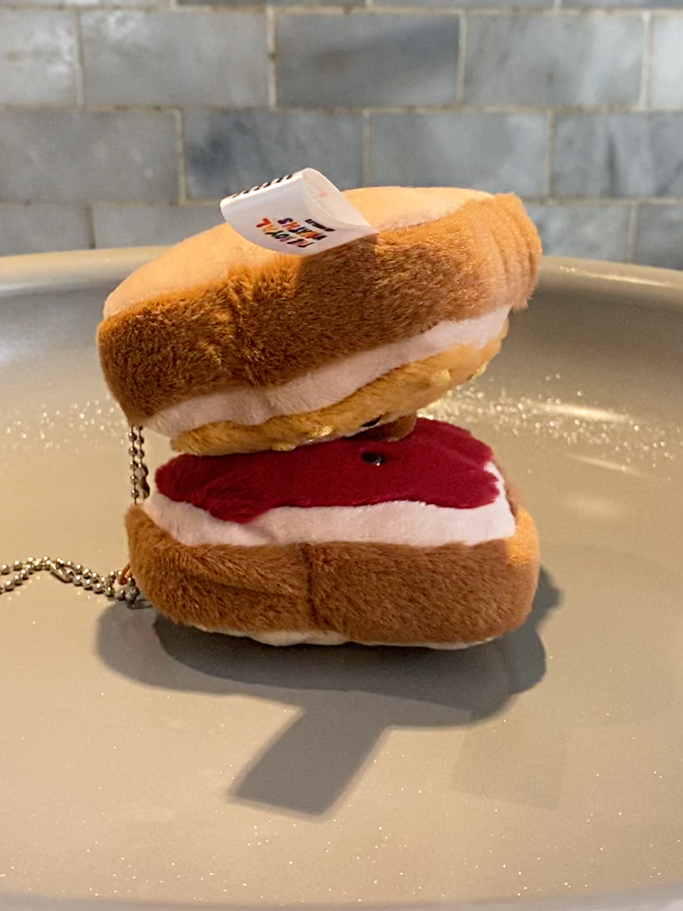 Forgotten Half-Eaten Jelly on Toast