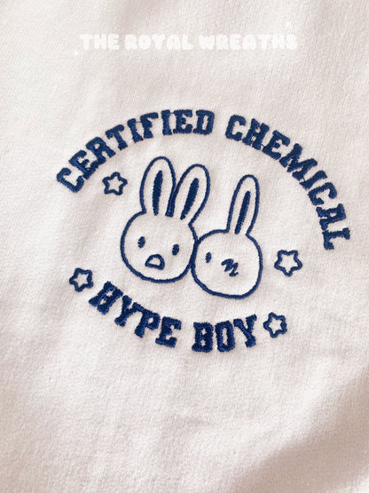 Embroidered Custom Hype Boy Sweatshirt