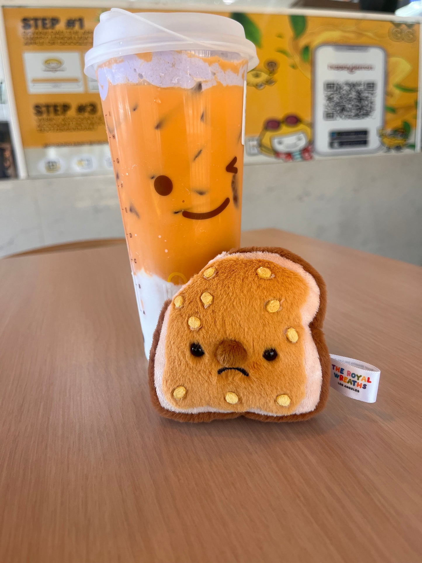 Forgotten Half-Eaten Peanut Butter on Toast