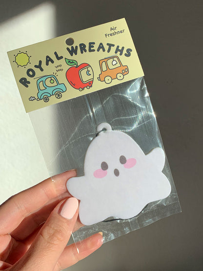 Shy Ghost Car Air Freshener (Vanilla)