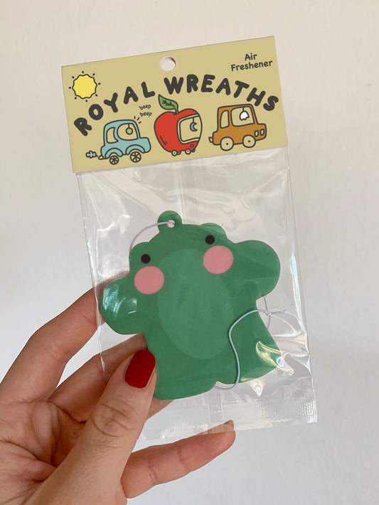Grumpy Frog Car Air Freshener (Green Tea)