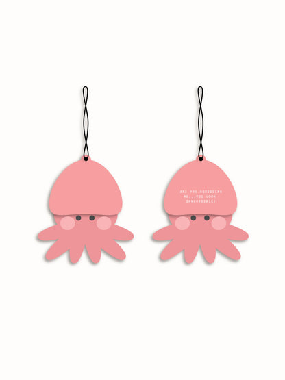 Sweet Squid Car Air Freshener (Raspberry)