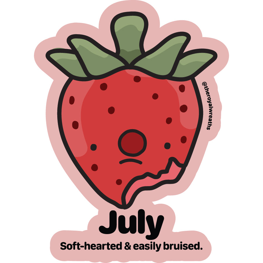 Mystery Forgotten Fruit Month Stickers