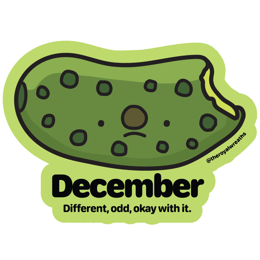 Mystery Forgotten Fruit Month Stickers