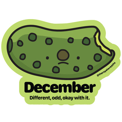 Mystery Forgotten Fruit Month Stickers