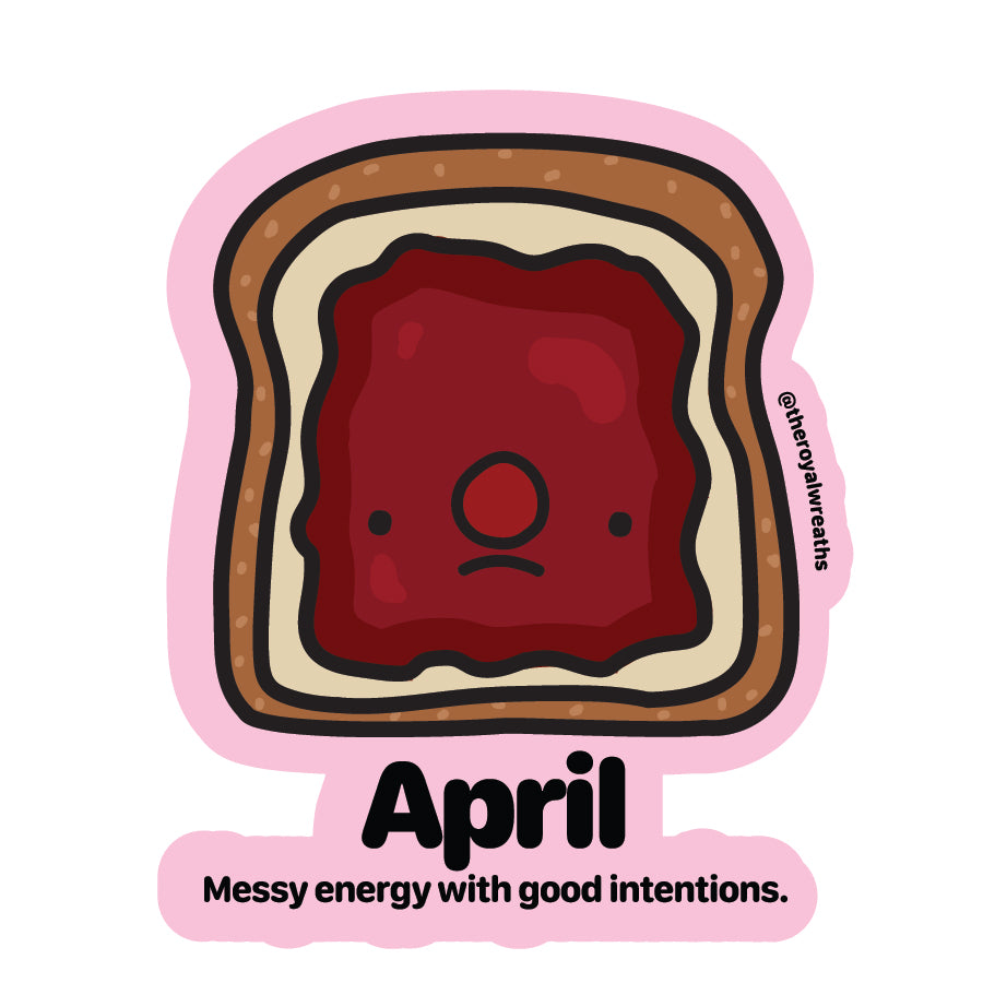 Mystery Forgotten Fruit Month Stickers