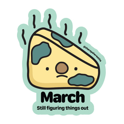 Mystery Forgotten Fruit Month Stickers