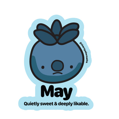 Mystery Forgotten Fruit Month Stickers