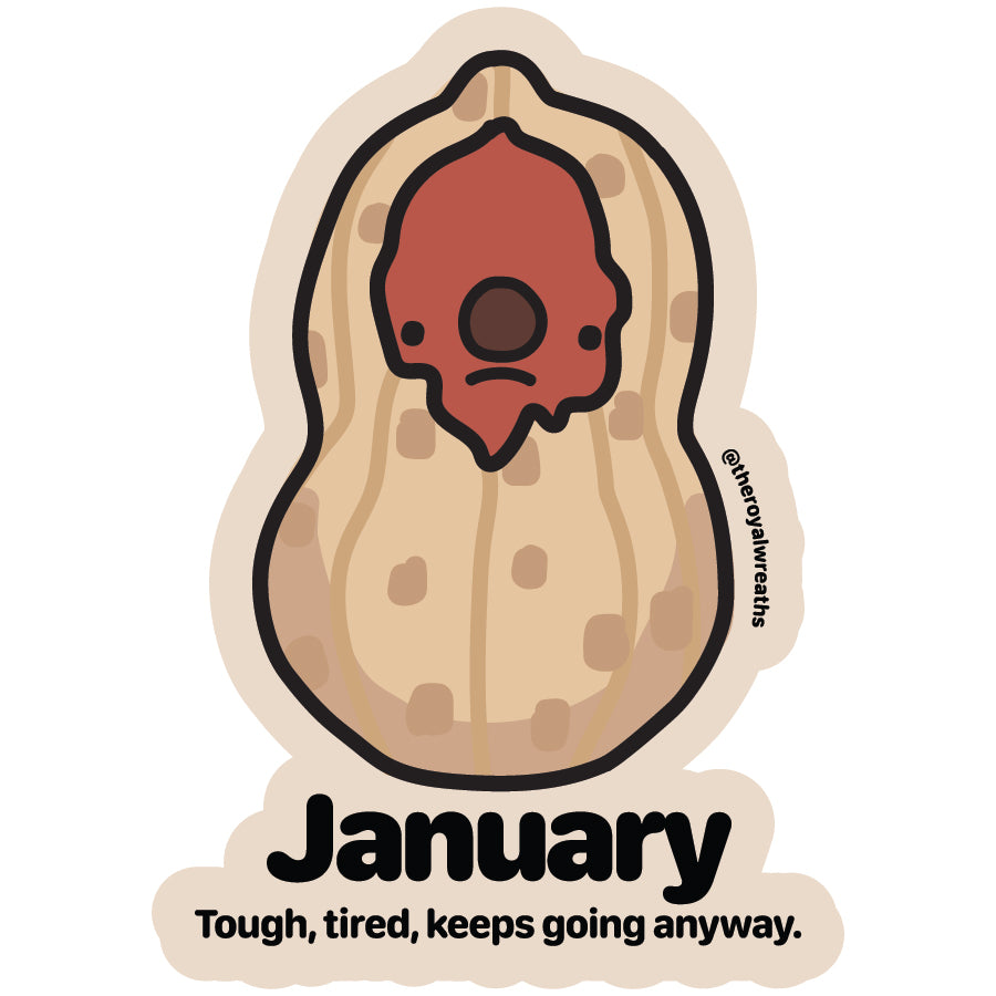 Mystery Forgotten Fruit Month Stickers