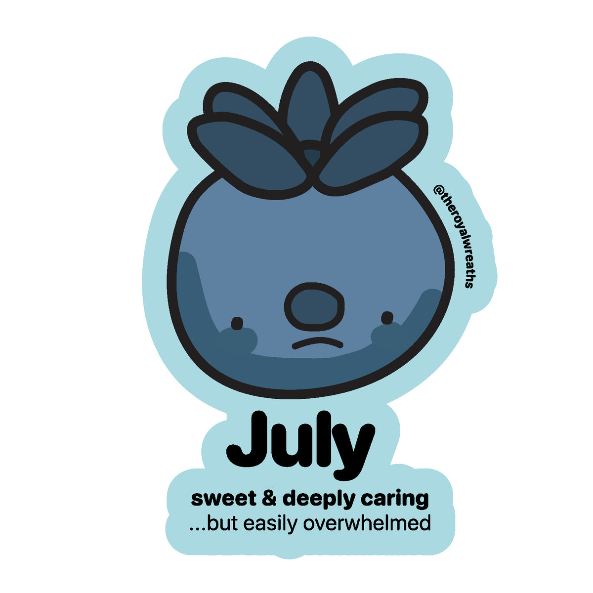 Forgotten Month Sticker