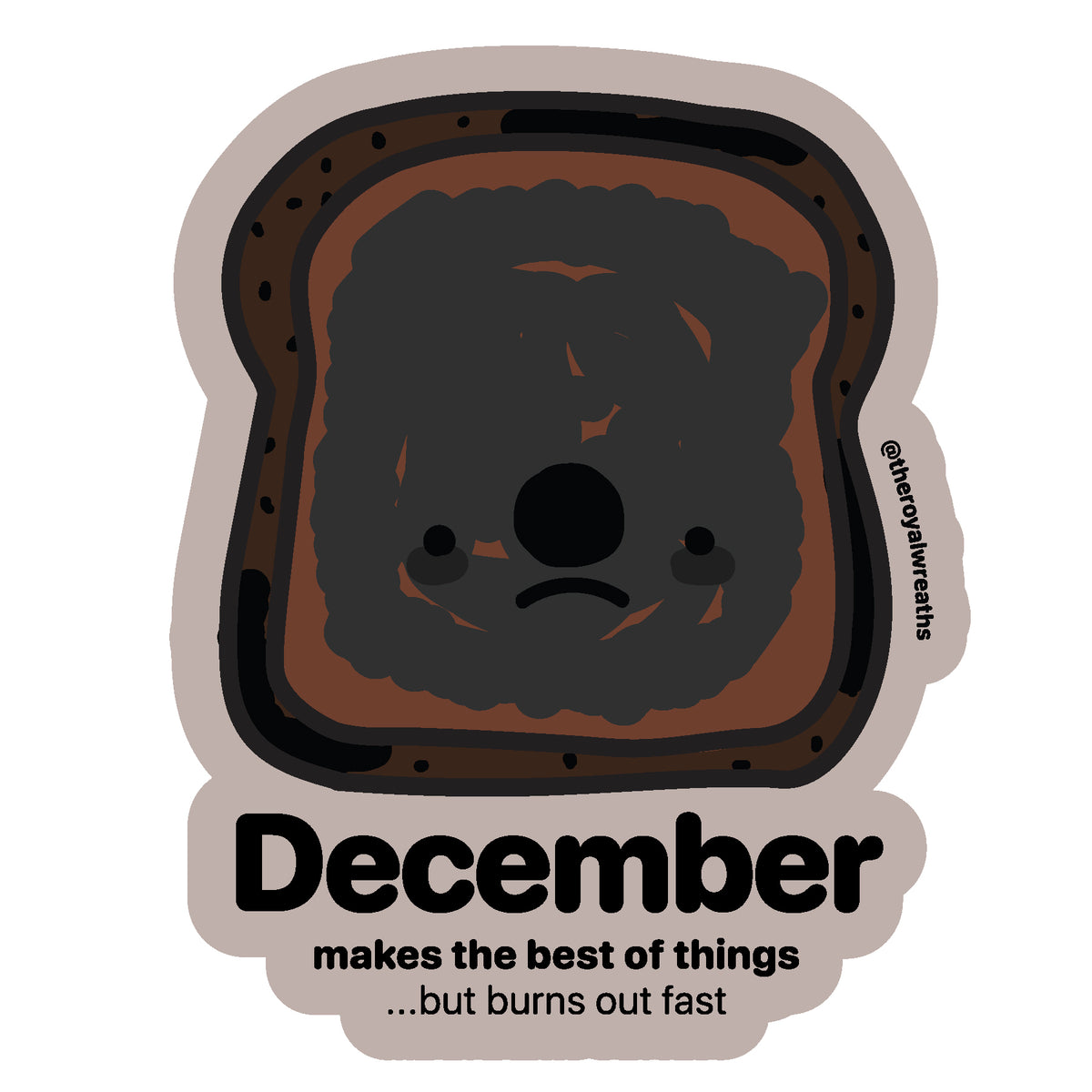 Forgotten Month Sticker