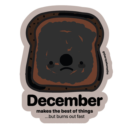 Forgotten Month Sticker