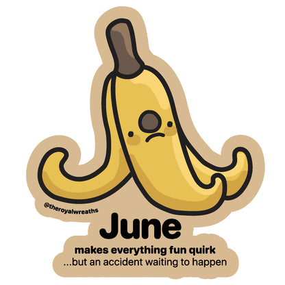 Forgotten Month Sticker