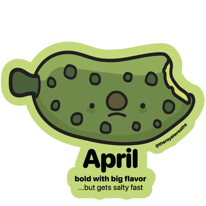 Forgotten Month Sticker