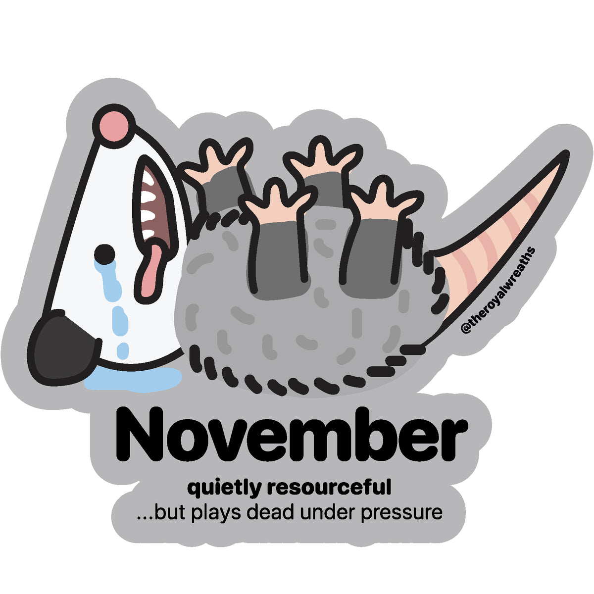 Forgotten Month Sticker