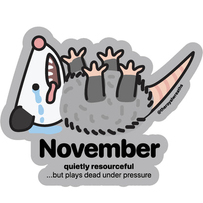 Forgotten Month Sticker