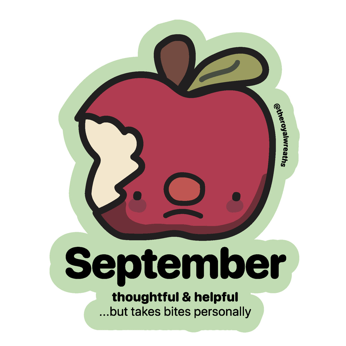 Forgotten Month Sticker