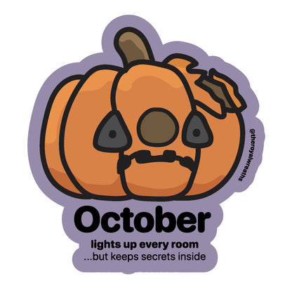 Forgotten Month Sticker