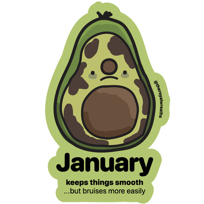 Forgotten Month Sticker