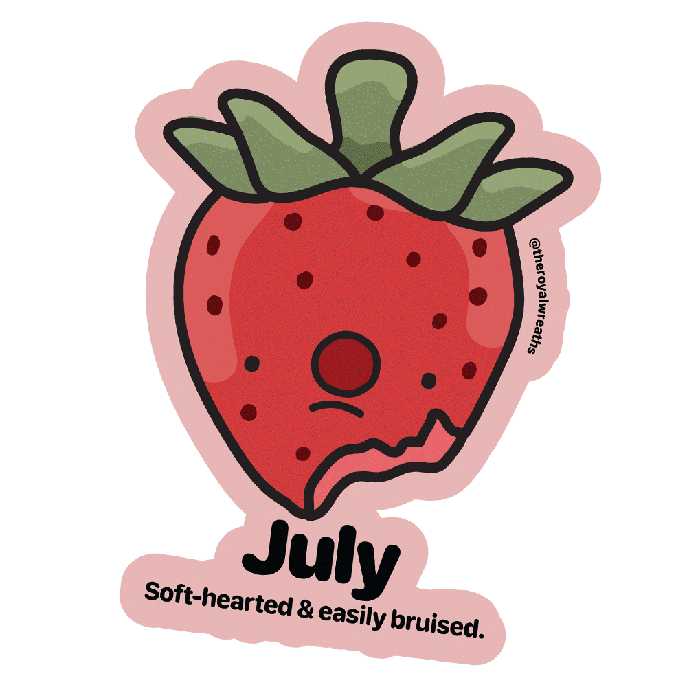 Free Mystery Forgotten Fruit Month Stickers