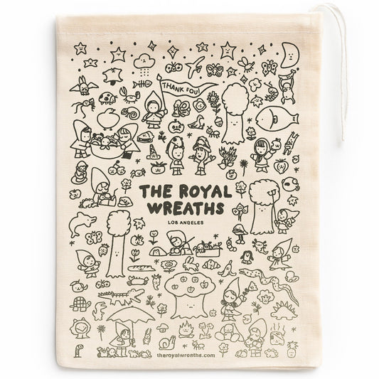 Free Ink-Stamped Royal Keepsake Dust Bag