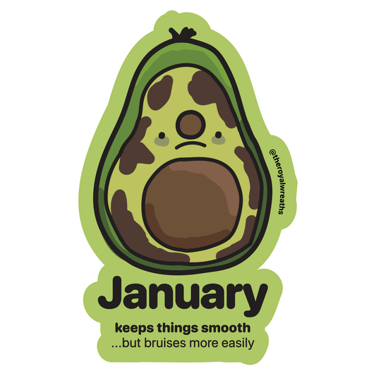 Mystery Forgotten Month Sticker