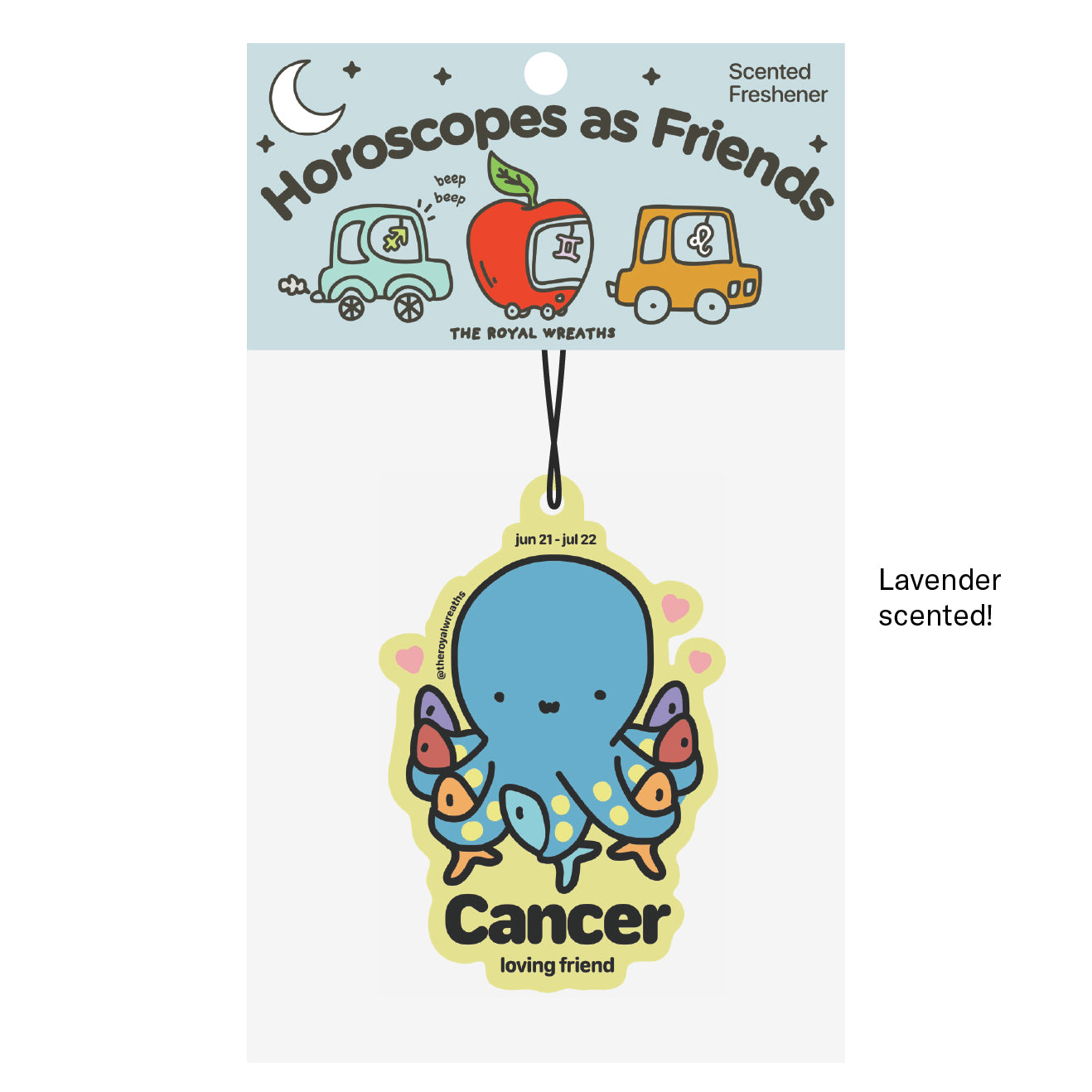 Zodiac Friends Air Freshener