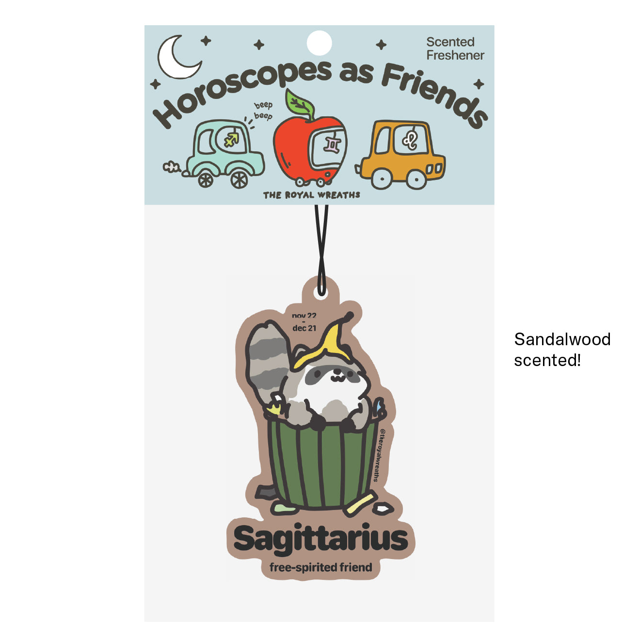 Zodiac Friends Air Freshener