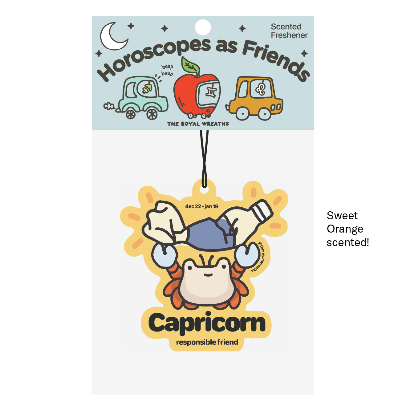 Zodiac Friends Air Freshener