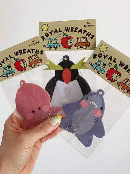 Choose-Your-Own 3-Pack Bundle Cute Critters Air Freshener